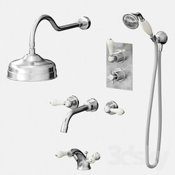 A set of mixers for bathroom and shower Bruma 