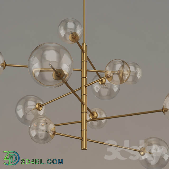 EICHHOLTZ Chandelier Argento L 112076 111975