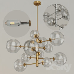 EICHHOLTZ Chandelier Argento S 111976 112077 