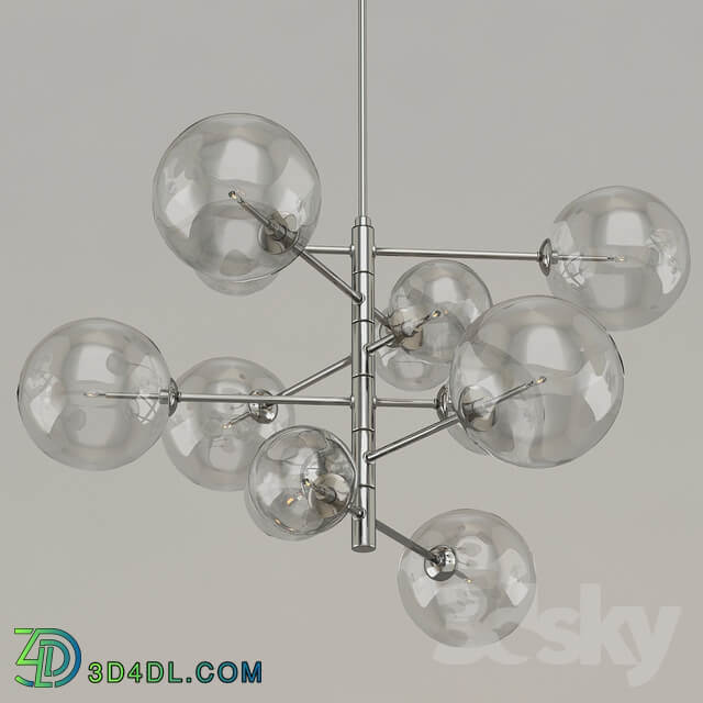 EICHHOLTZ Chandelier Argento S 111976 112077