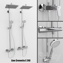 Faucet Shower systems Hansgrohe Crometta E 240 