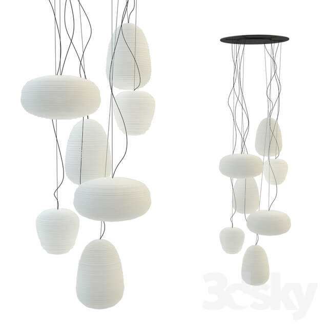 Suspension fixture foscarini rituals 3 multi sospensione Pendant light 3D Models