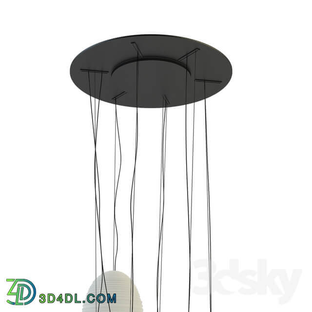 Suspension fixture foscarini rituals 3 multi sospensione Pendant light 3D Models