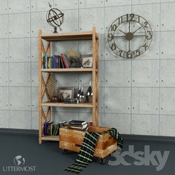 Other decorative objects Shelves with accessories from UTTERMOST 