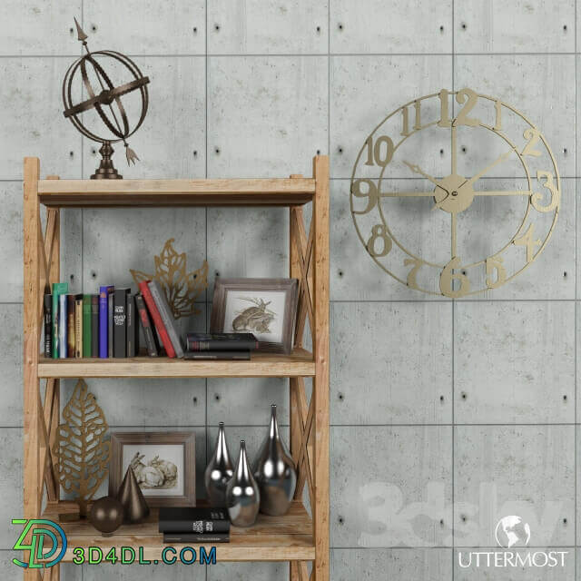 Other decorative objects Shelves with accessories from UTTERMOST