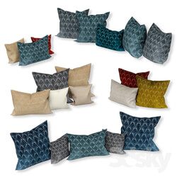 Set of decorative sofa cushions Set 042 . 