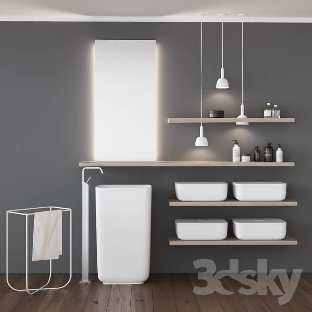 Bathroom furniture set 3 Scavolini QI