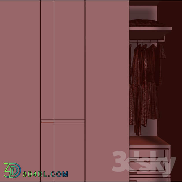 Wardrobe Display cabinets POLIFORM WARDROBES GRAFFITI