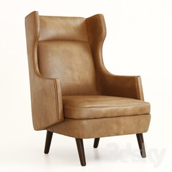 Arteriors Budelli Wing chair 