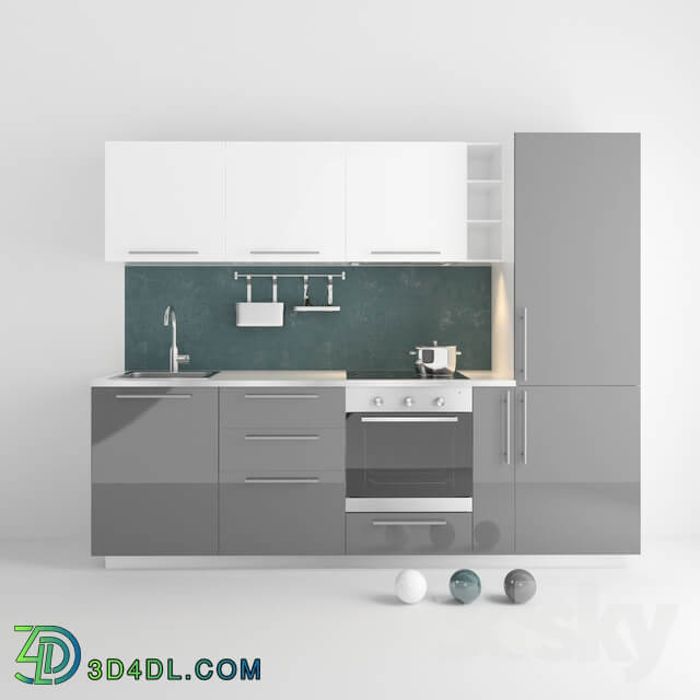 Kitchen IKEA Metod complete Kitchen set 3 colors