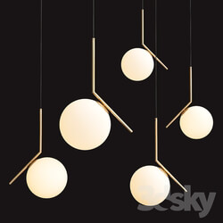 Flos IC Lights Pendant light 3D Models 