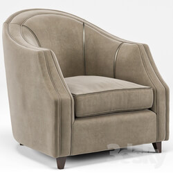 Edina Regency Camel Velvet Round Seamed Arm Chair 