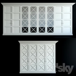 Wardrobe Display cabinets Built in Wardrobe 