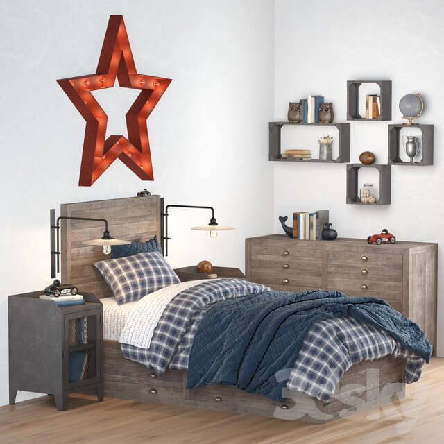 WELLER STORAGE BED Restoration Hardware