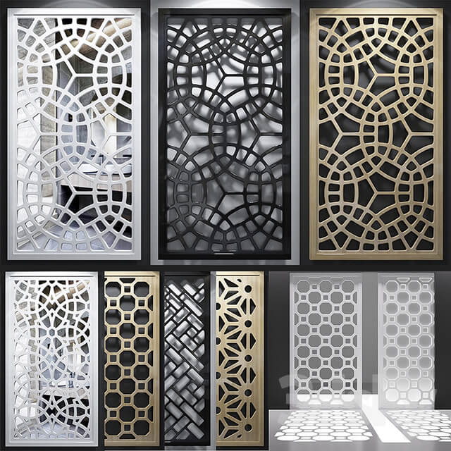 Other decorative objects Set of decorative panels 14