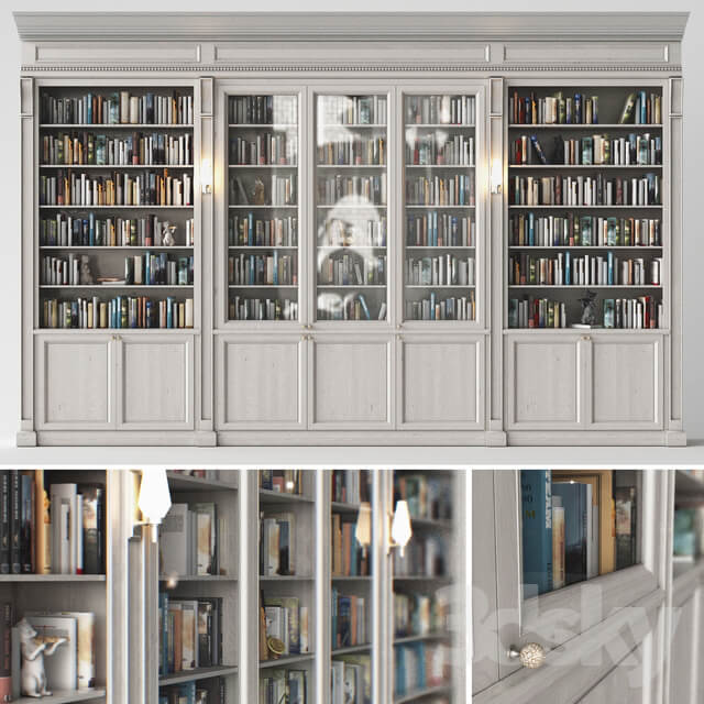 Wardrobe Display cabinets Library