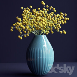 Plant A bouquet of flowers in a vase 17 