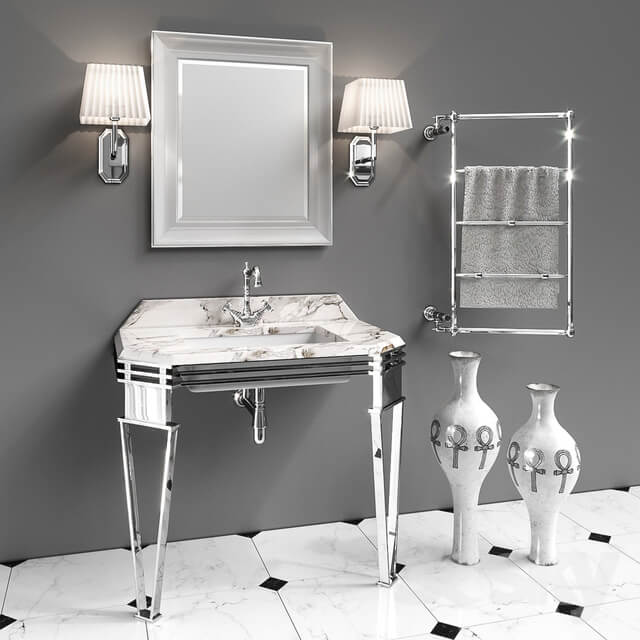 Set of furniture and sanitary ware for the bathroom Gaia Mobili 6