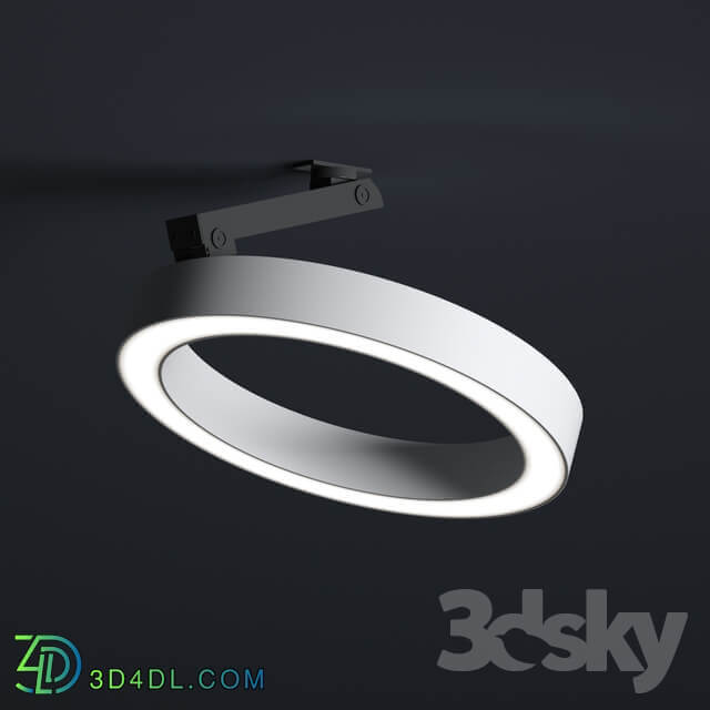 Ceiling Lamp Forstlight Ring Turn Ceiling lamp 3D Models