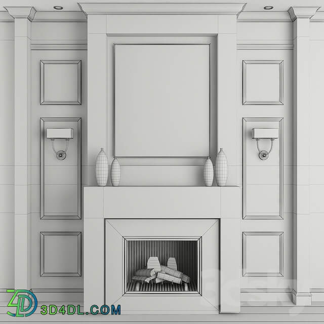 Fireplace and decor 18