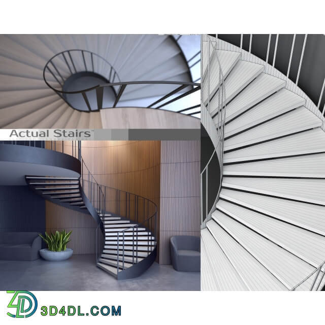 spiral staircase quot Actual Stairs quot 