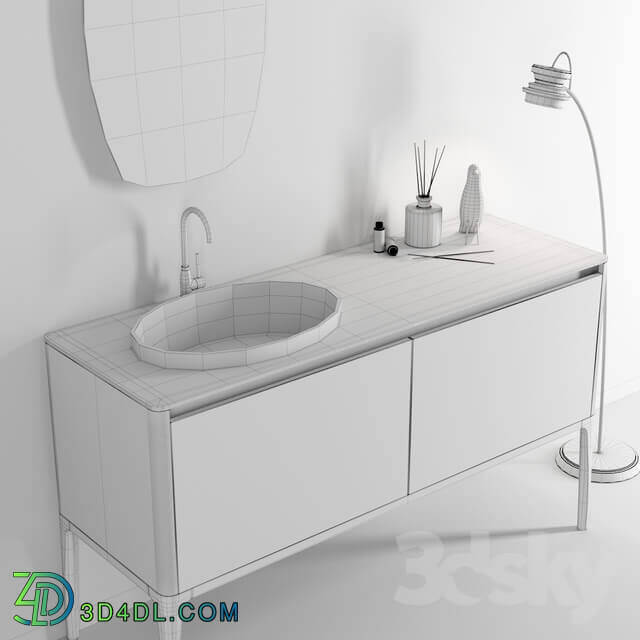 Washbasin Mobiltesino Suite SU03