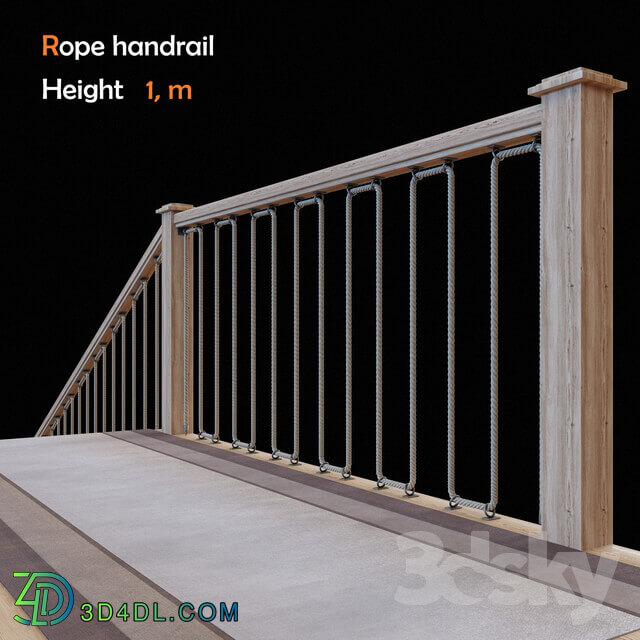 Rope handrail 2