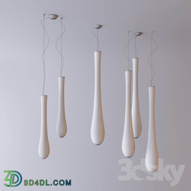 Vistosi LACRIMA Pendant light 3D Models