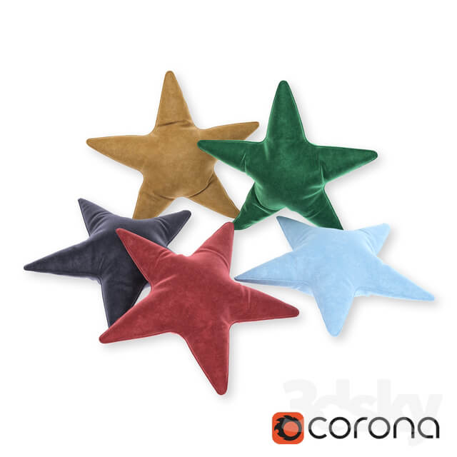 Decorative cushions stars