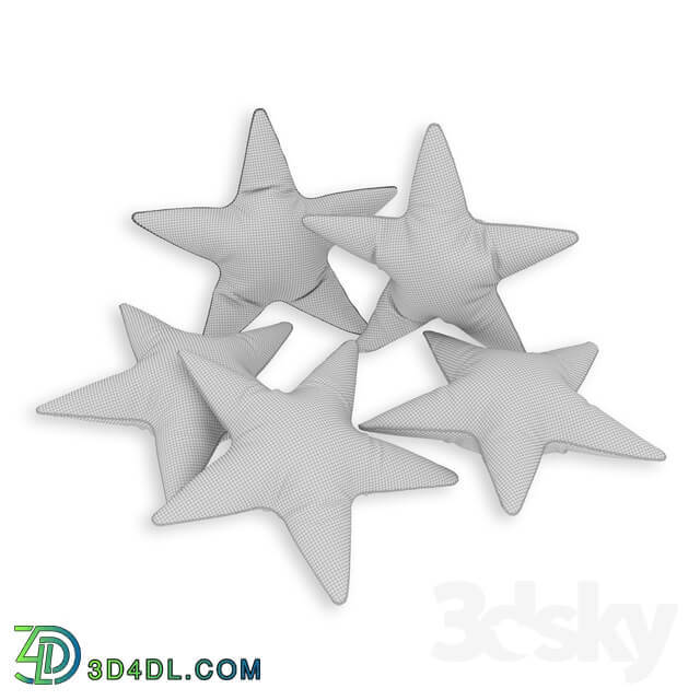 Decorative cushions stars