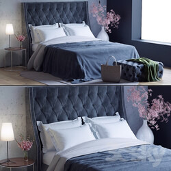 Bed Tiffany bed decor 