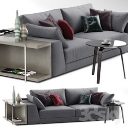 Argo gray sofa AG002 MisuraEmme 