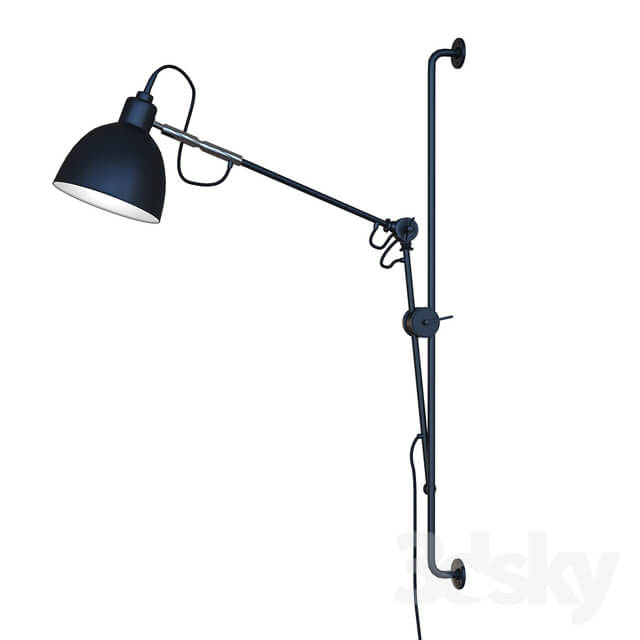 Newrays adjustable antique industrial swing arm wall lamp