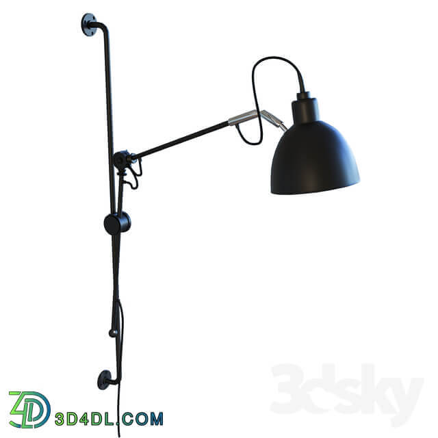 Newrays adjustable antique industrial swing arm wall lamp