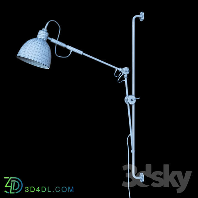 Newrays adjustable antique industrial swing arm wall lamp