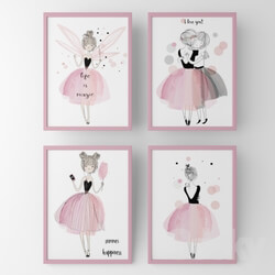 Miscellaneous Posters for children fairy girls 