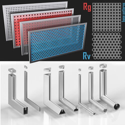 Other decorative objects Perforated screens Rv Rg and profiles 