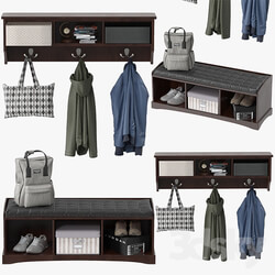 Brookwood Hall Tree Clothes 3D Models 