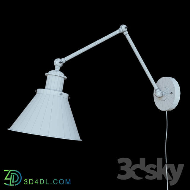 LNC swing arm wall lamp plug in sconces