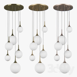 81306x Globo Lightstar Pendant light 3D Models 