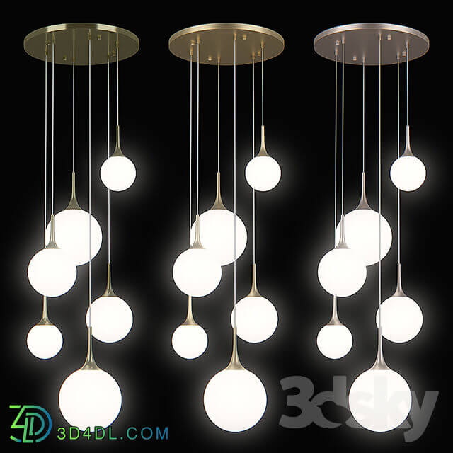 81306x Globo Lightstar Pendant light 3D Models