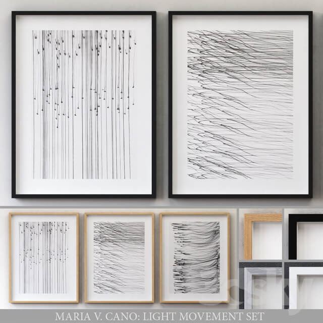 MARIA V. CANO LIGHT MOVEMENT SET