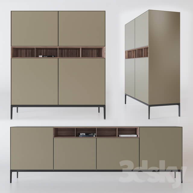 Sideboard Chest of drawer Set Rimadesio Self Up