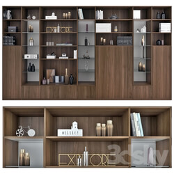 Wardrobe Display cabinets Roche Bobois set 8 
