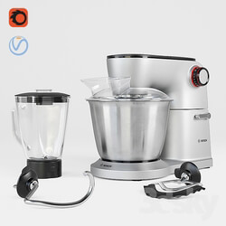 Food processor BOSCH 3D Models 