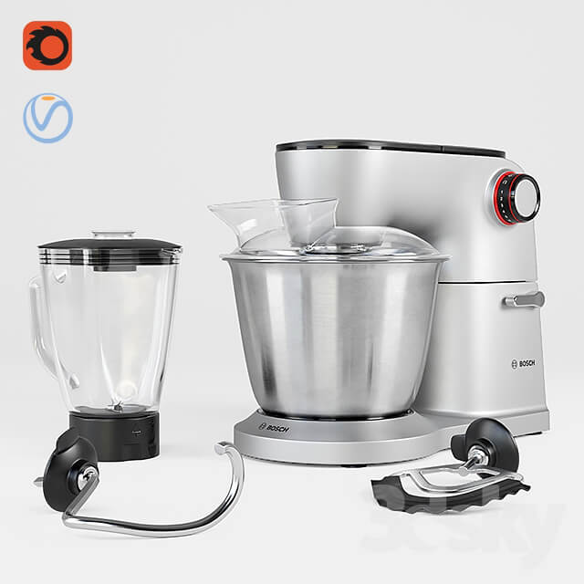 Food processor BOSCH 3D Models