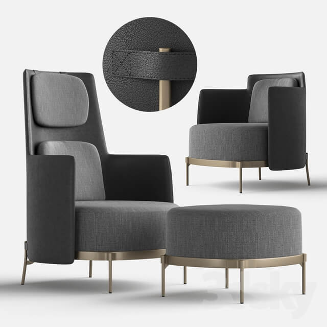 Minotti TAPE Armchairs