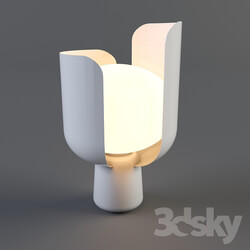 Table lamp. Lampe de table Blom H 24 cm Fontana Arte 