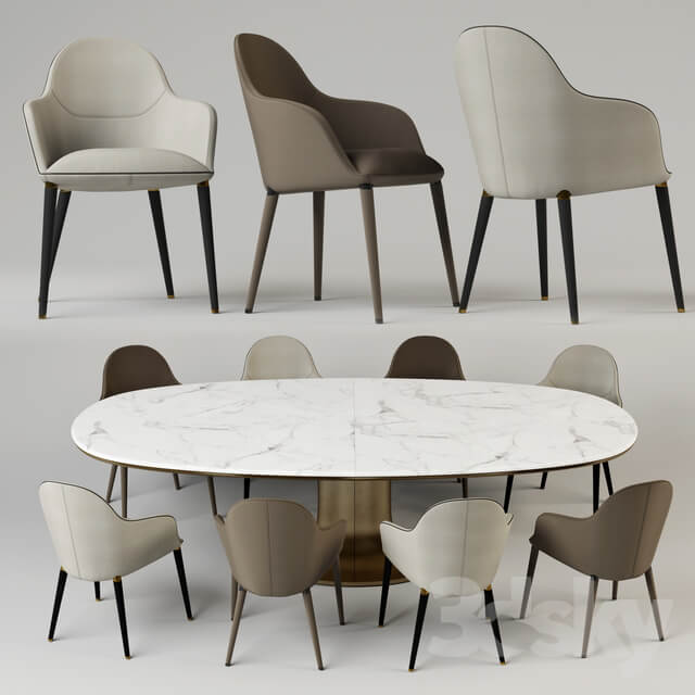 Table Chair Chairs Giorgetti Selene. Table Giorgetti Mizar