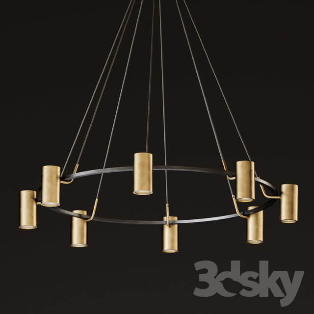 CHAMPEAUX ROUND CHANDELIER